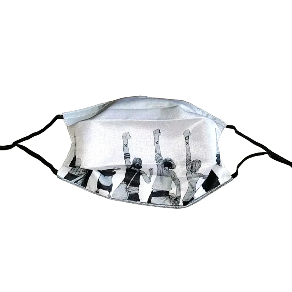 NEW Anime One Piece Face Mask & (2) 2.5PM Filters! Facewear. Balaclava. Bandana.